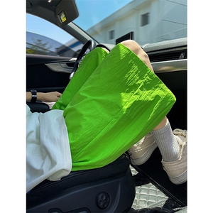 8XL-M多巴胺短裤男款夏季冰丝薄款休闲透气五分裤沙滩DK26004P25图片