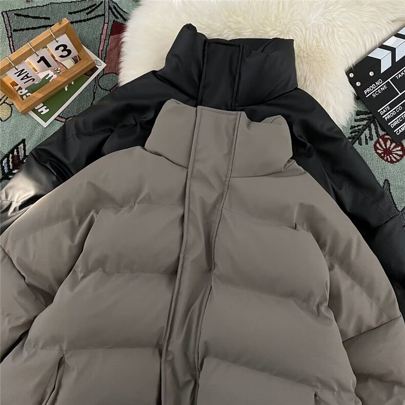 小众时髦棉服外套男女冬季高级感立领宽松加厚棉衣-MF228-p95,男装棉衣,星座601-2