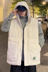 冬款加棉加厚连帽棉服百搭马甲背心棉衣外套男士8130-P95控价118，男装背心/马甲，电商A441-1