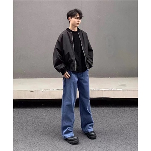 1506/QNZ230/P72美式复古cleanfit牛仔裤图片