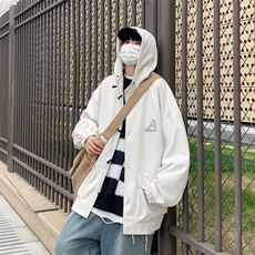 美式小众工装男士春秋季新款日系复古潮牌宽松连帽外套insJY114，男装夹克，星座1116A-1（原606A）