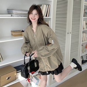新款 韩版工装风个性袖子宽松大版外套 2C050-1212-P150-K228图片