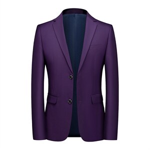 87882-1男士2023年春季新款长袖纯色西服便服正装小西装免烫P118，男装西服，电商B360