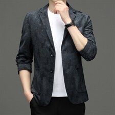 M6603-102钱塘2020-2秋季男士单西时尚休闲百搭长袖外套P185，男装西服，钱塘207-2