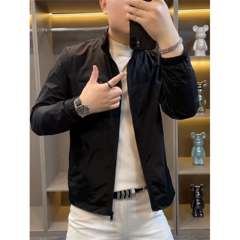 (网络图慎用有大货)轻奢欧货潮牌夹克休闲高端外套313B-JK803-P85,男装夹克,星座313B