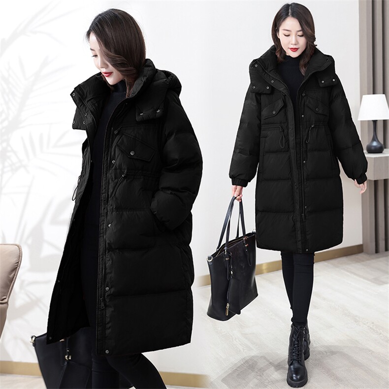 2024新款时尚潮流女装长款羽绒服保暖显瘦大码外套,女装羽绒服,凯瑟曼