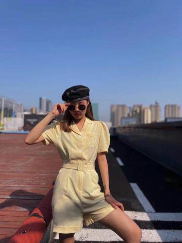 现货夏季新款连体裤，女装连体裤，OL