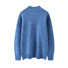 2025年秋季通勤简约休闲时尚长袖圆领针织衫，女装羊绒衫，鹿一羊绒