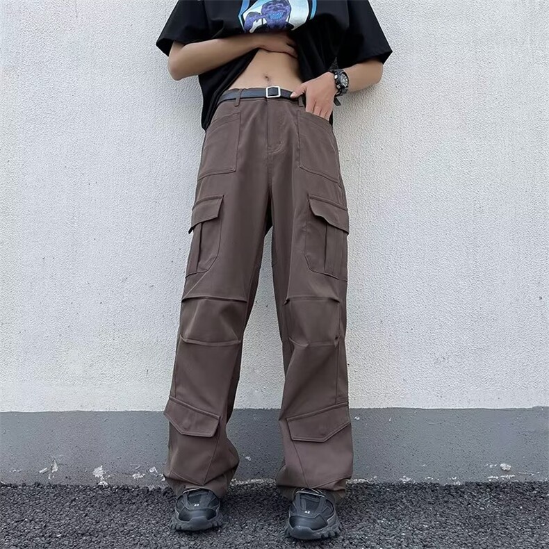 男春夏新款青少年时尚休闲高街工装西裤P45,男装休闲裤,星座1116-2