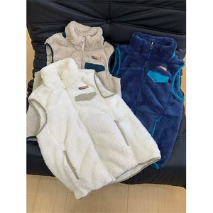 高品 柔软摇粒绒立领拼色马甲外穿背心珊瑚绒外套男女 A1178-P50,背心/马甲,星座1505