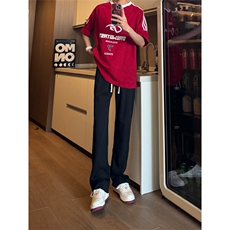 现货松紧腰冰丝修身拉链西裤休闲裤男K701-K702-K703-P45控68，男装西裤，星座205