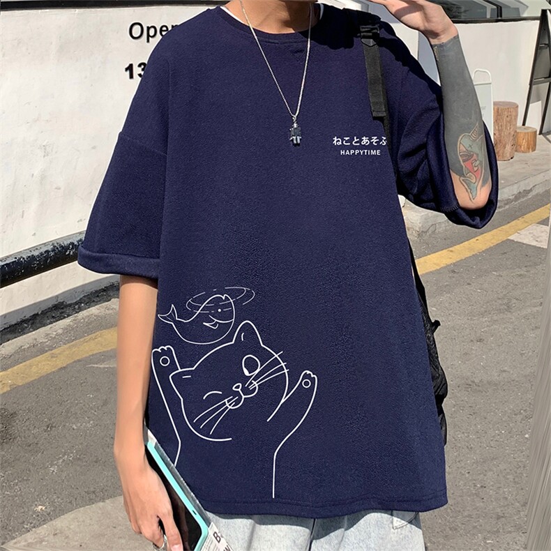 Q11133-P30春夏季七分袖t恤男大码五分袖男短袖中袖,男装T恤,电商A040