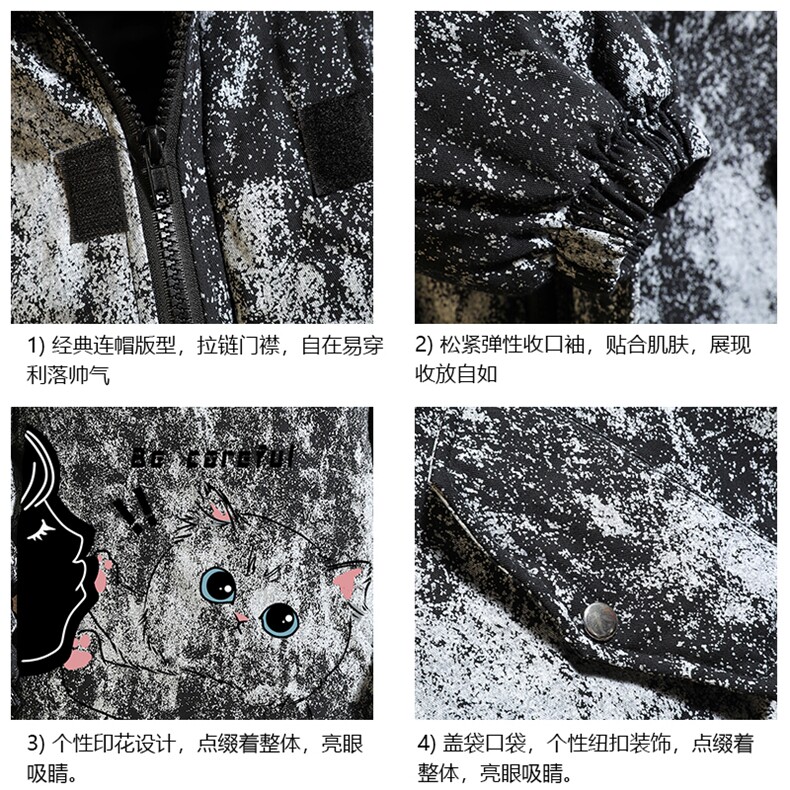 MC49116-P135日系潮棉衣男大码派克服男工装棉服外套棉袄砖墙,男装棉衣,电商A040A