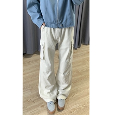 直筒裤工装休闲裤男女美式高街潮牌长裤子K7047-P57，男装休闲裤，电商D202-1
