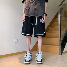 DK6967P35木楼梯华棉短裤篮球大码宽松户外时尚休闲夏季短裤男，男装休闲裤，星座510A-1