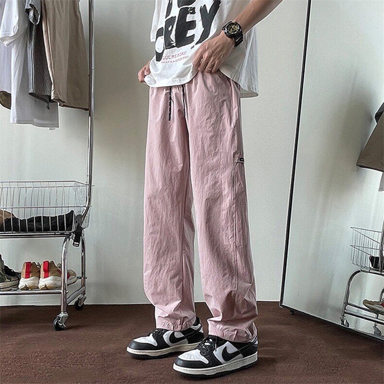 现货 批价35 YK86002 机能速干裤子美式高街冰丝工装裤夏季薄款图片