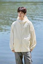 UPF50+有报告凉感轻薄透气宽松大码潮流防晒服DQC657-P48，男装防晒衣，电商B306