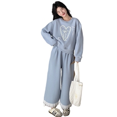 新品蓝色卫衣套装2C198-5902-P165K238，女装套装/套裙，2C198