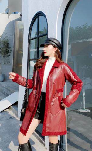 冬季新款皮毛一体，女装，艾伊贝雪