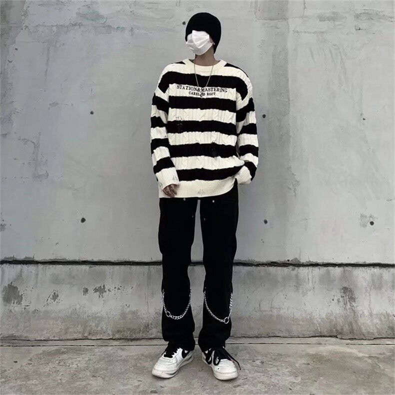高街流行男休闲百搭潮裤N8052P47,男装休闲裤,星座1116-2