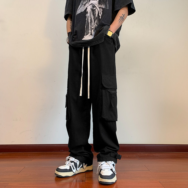 2025春夏新款多口袋美式工装长裤休闲裤1611B-K03-P58,男装工装外套,星座1611B