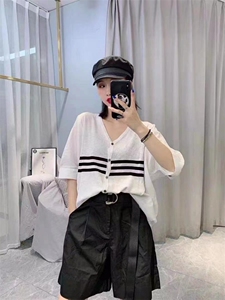 短袖开衫图片