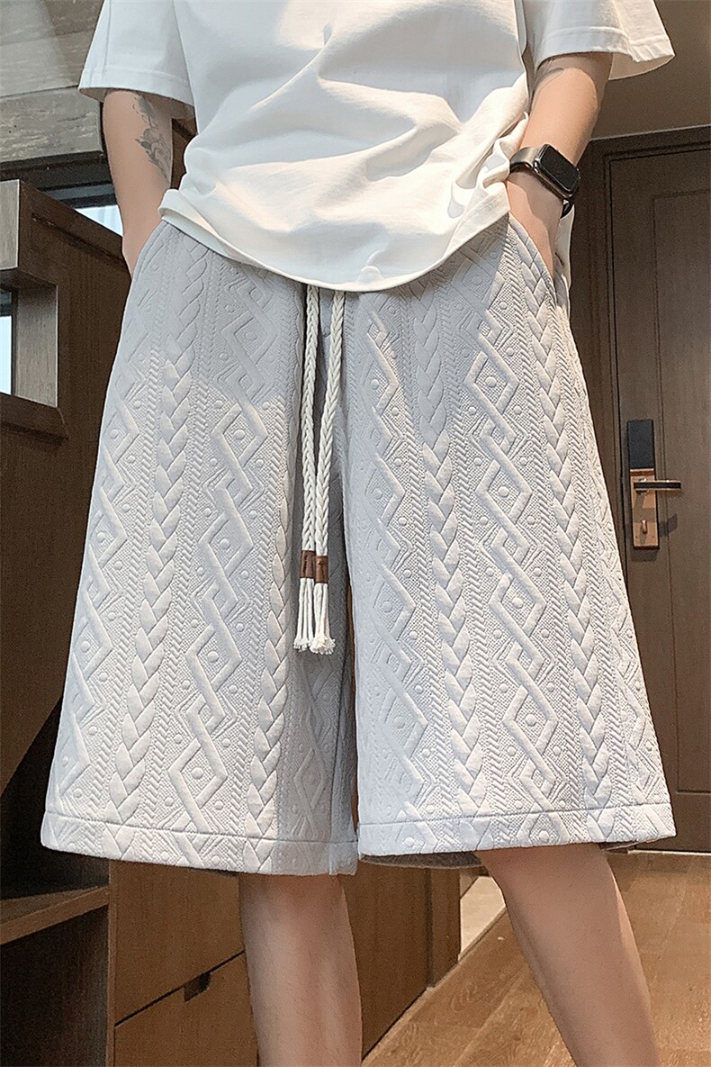 夏肌理感短裤男美式高街运动篮球休闲五分裤子XZ514-2-1529-P38,男装牛仔裤,星座514-2(原B239)