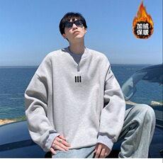 灰色加绒