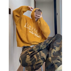 现货连帽卫衣男女春秋新款毛衣时尚洋气针织衫上衣情侣外套潮，男装针织衫/毛衣，星座302B
