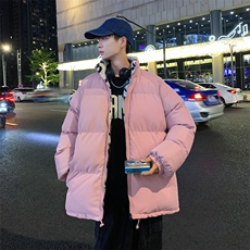 港风2026新品冬季宽松情侣装男装棉衣棉服冬装加厚外套D003-P88，男装棉衣，星座717