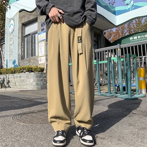 特批P40无差价25春季自带腰带魔术贴痞帅休闲长裤男K1055尺码偏大图片