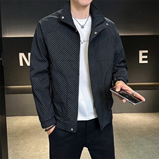 507A-JK406-P852025春季休闲男士外套百搭简约夹克衫，男装夹克，星座507A（原星座306B-2）