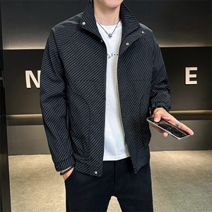 507A-JK406-P85 2025春季休闲男士外套百搭简约夹克衫图片