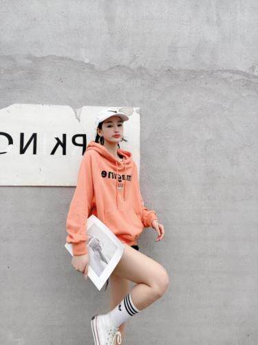 字母亮色卫衣，女装卫衣/绒衫，MZ 原创