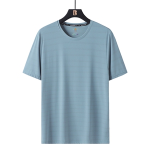 2026夏季新款冰丝透气速干大码情侣T恤 (女款M-4XL) T910-P28图片