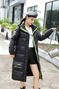 长款羽绒服图片