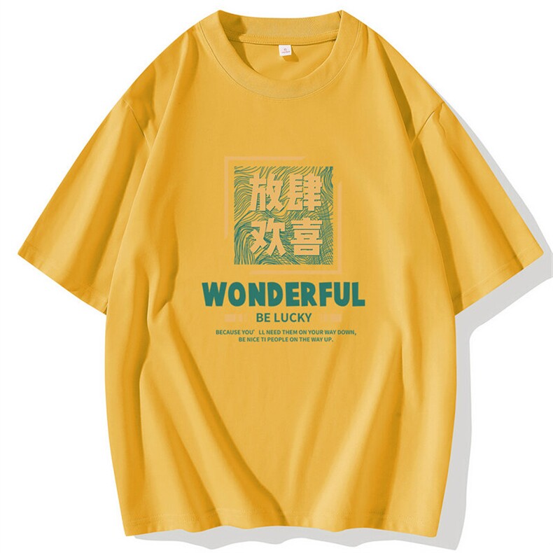 常年现货主推2025夏季新款大码青年男士休闲印花短袖T恤DT161-P10,男装T恤,星座1816-1（原1210-1）