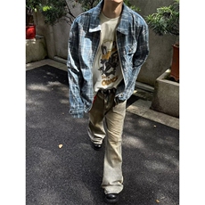 DK362-P55美式拉链格子长袖衬衫男女宽松百搭情侣衬衣-网图现货，男装衬衫，星座603-2