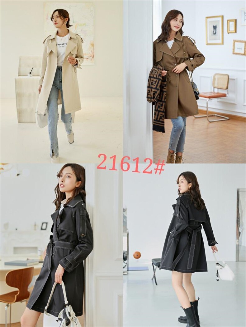 秋季新款，主打风衣外套，女装风衣，红雀纺