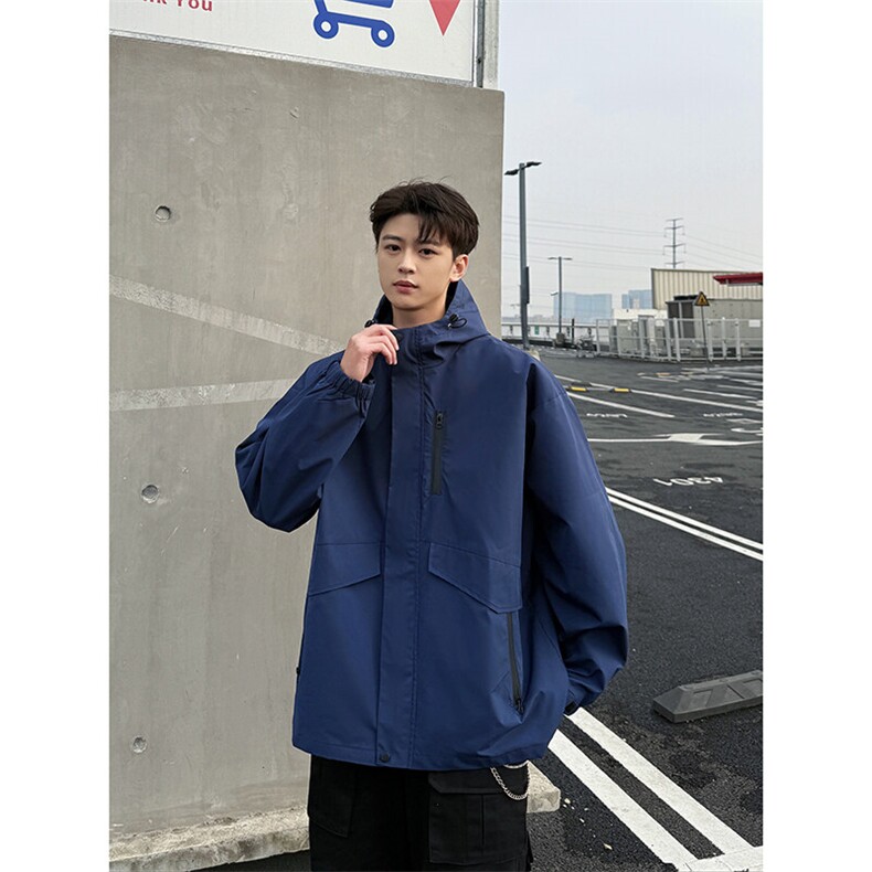 2025春季新款夹克冲锋衣夹克宽松百搭外套JK6888-P60,男装夹克,电商C216