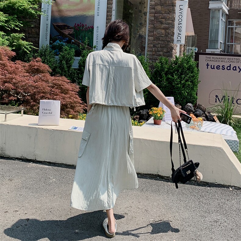 时尚百搭冬季新款羽绒服外套女长款修身显瘦保暖棉衣外套,女装套装/套裙,帛锦泉