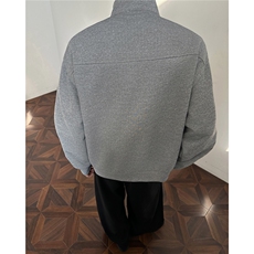 秋冬男士美式半拉链立领运动卫衣男女潮牌秋季情侣外套Polo衫p55，男装Polo衫，电商B319