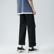 k729-p48-控68M-5XL美式高阶黄泥拉链宽松大码牛仔裤cityboy，男装牛仔裤，星座116