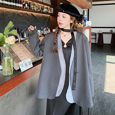高级感叠穿西装套装裙女2025春季新款优雅气质吊带连衣裙三件套潮，女装套装/套裙，浙宝305