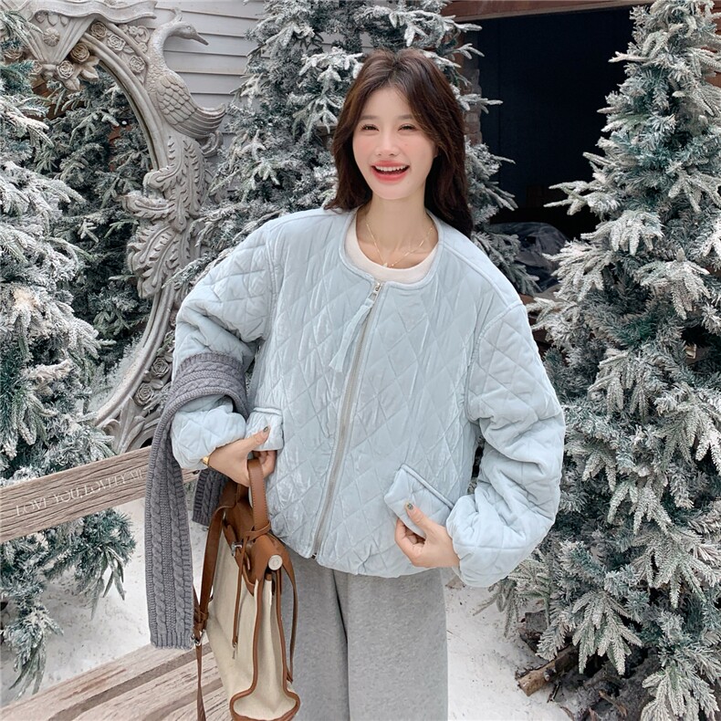 新标90绒羽绒服女短款高级感丝绒保暖外套2C227/3325/P265K338,女装羽绒服,2C227