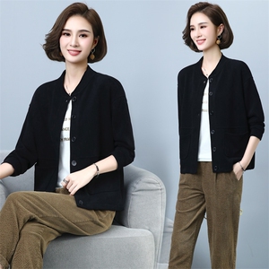 春秋棒球服女2026年春季新款潮韩版休闲短款开衫外套卫衣上衣女棉图片