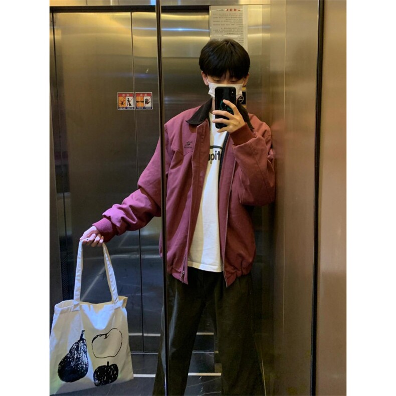 【有货】美式复古短款工装外套男春秋cleanfit夹克Y185CC-特P75,男装夹克,星座1007（原301D）