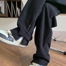 粗条灯芯绒加绒加厚vibe休闲裤大码M~5XLXZ604-KG42JR-P65控78，男装卫衣，星座604