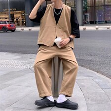 男潮流休闲宽松套装TK04P55图片