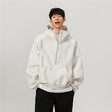 高品质cleanfit450g重磅套头版拉链卫衣外套TTTB17-特P78控128，男装卫衣，星座1315